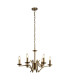 6 Light Pendant 
Antique Brass_Off