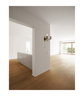 2 Light Wall Light Antique Brass_Room