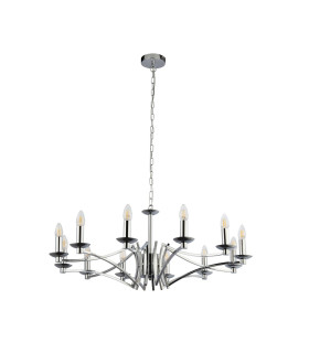 12 Light Pendant 
Chrome_Off