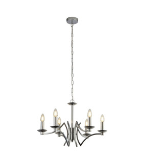 6 Light Pendant
 Chrome_Main