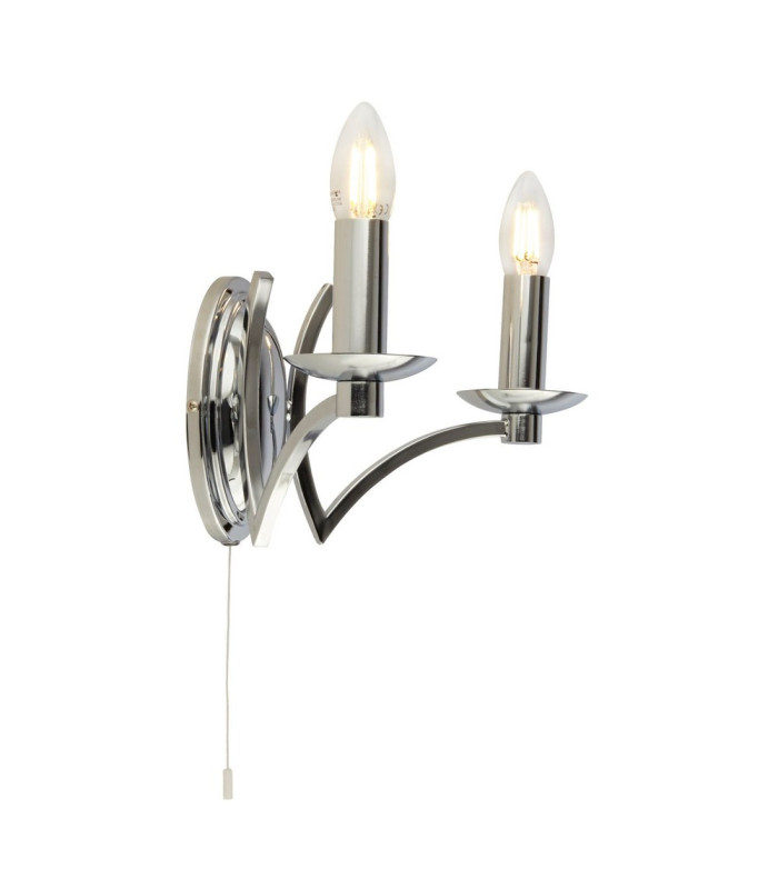 2 Light Wall Light Chrome_Main