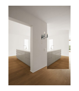 2 Light Wall Light Chrome_Room