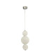 3 Light Pendant Chrome With Opal Glass Shade_Off
