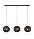 3 Light Bar Black Pendant_Main