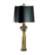1 Light Table Lamp Black, Gold, E27 - 1