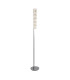 Led Floor Light Hexagonal Tube Bar Chrome Clear Crystal Trim_Main