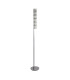 Led Floor Light Hexagonal Tube Bar Chrome Clear Crystal Trim_Off
