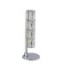 Led Table Light Hexagonal Tube Bar Chrome Clear Crystal Trim_Off