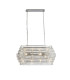 12 Light Pendant With Hanging Crystal - Chrome_Main