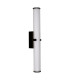 Led Black Wall Light 23W. Ip44_Off