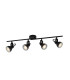 4 Light Spotlight Split-Bar - Black_Main