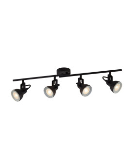 4 Light Spotlight Split-Bar - Black_Main
