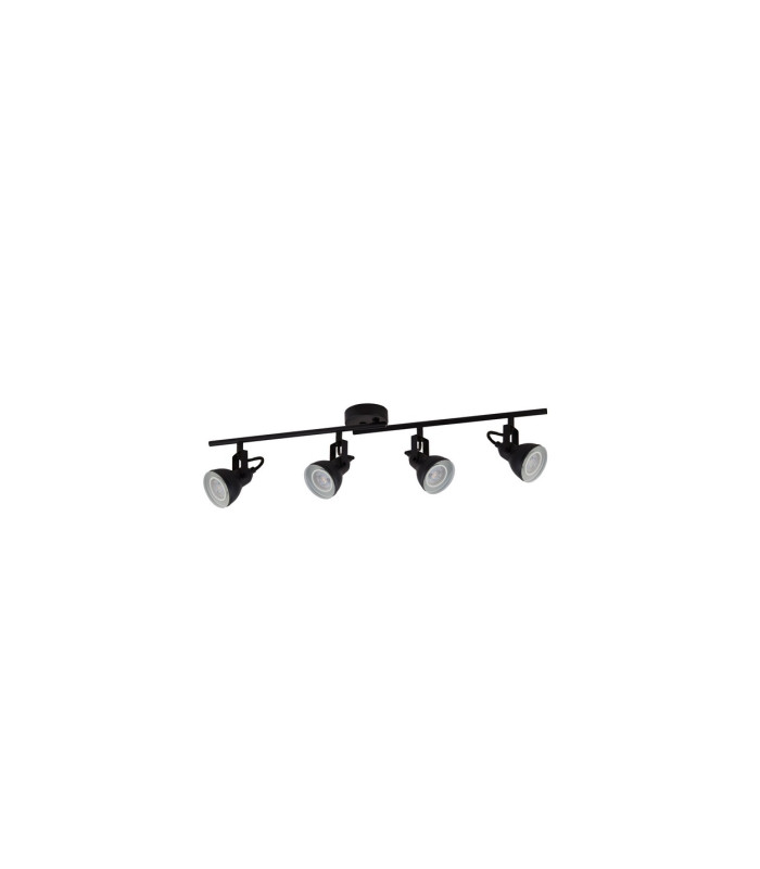 4 Light Spotlight Split-Bar - Black_Off