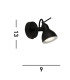 1 Light Spotlight - Black_Line