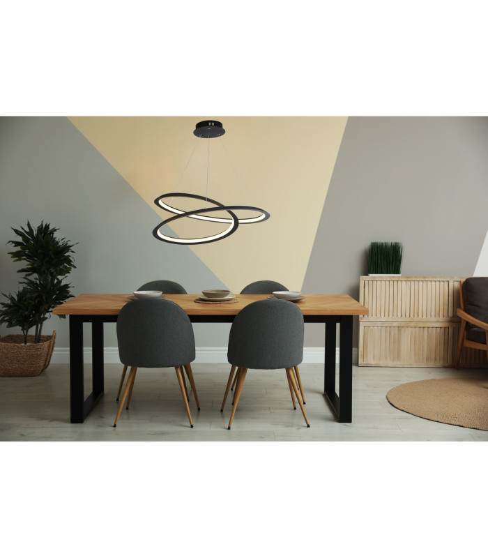Led Pendant 
Sand Black. 
Dimmable_Room