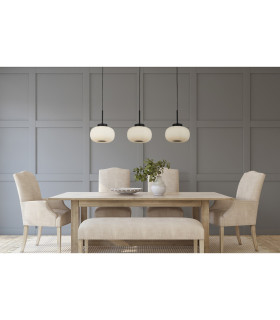 3 Light Bar Pendant With Frosted Ribbed Glass_Room