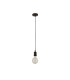 Black 1 Light Cable Suspension With 1.5Mtr Black Textile  Cable_Off