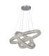 Bands 3 Light LED Pendant Chrome Crystal 4000K_Main