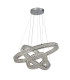 Bands 3 Light LED Pendant Chrome Crystal 4000K_Off