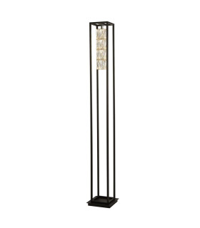 Elevator 1 Light Floor Lamp Matt Black Frame 3000K_Main