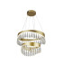 Jewel LED 2 Tier Pendant Gold Crystal 4000K_Main