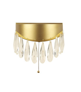 Jewel LED Wall Light Gold Crystal 4000K_Main
