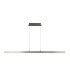 Tribeca 1 Light LED Pendant Temperature Colour Changing Satin Silver 2700/3000/4000K_Main