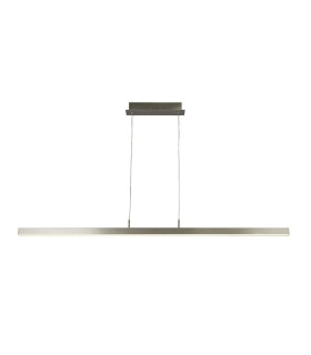 Tribeca 1 Light LED Pendant Temperature Colour Changing Satin Silver 2700/3000/4000K_Main