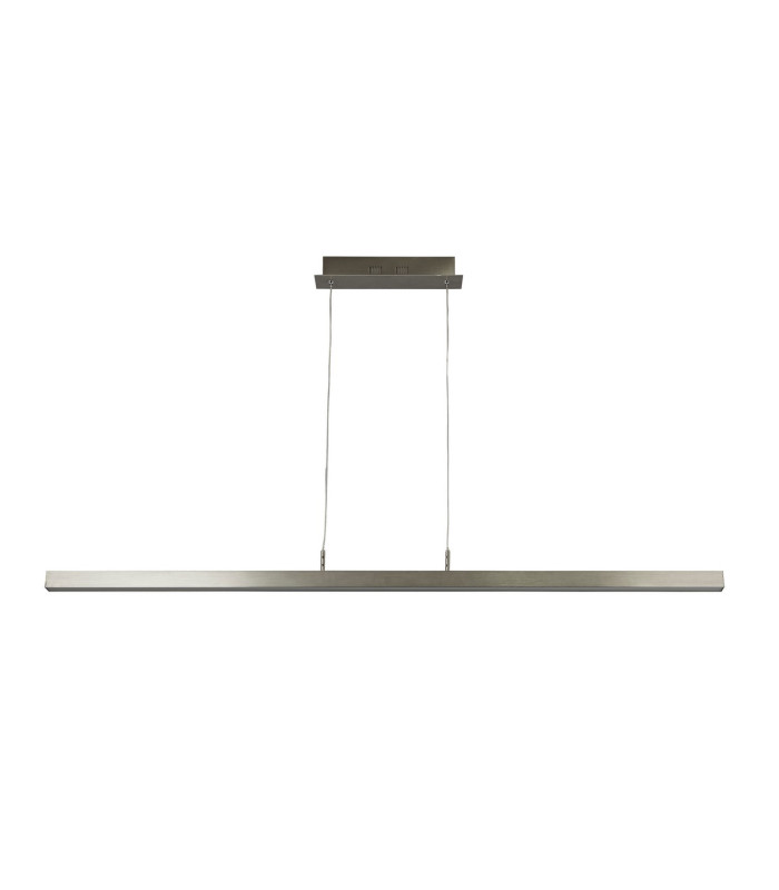 Tribeca 1 Light LED Pendant Temperature Colour Changing Satin Silver 2700/3000/4000K_Off