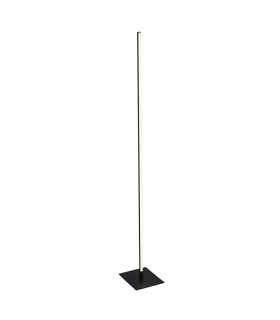 Tribeca 1 Light LED Floor Lamp Temperature Colour Changing Matt Black 2700/3000/4000K_Main