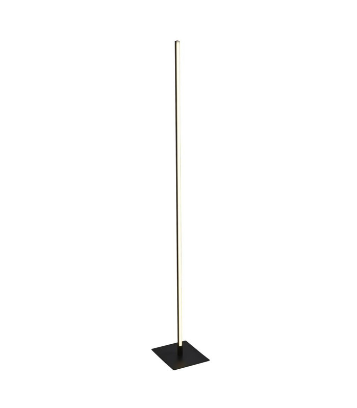 Tribeca 1 Light LED Floor Lamp Temperature Colour Changing Matt Black 2700/3000/4000K_Main