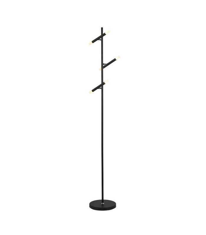Wands 3 Light LED Floor Lamp Black 2700K_Main