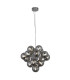 Berry 17 Light Pendant Chrome Smoked Glass_Main