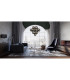 Berry 17 Light Pendant Chrome Smoked Glass_Room