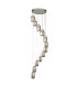 Cyclone 12 Light Drop Pendant Smoked Glass 3000K_Main