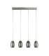 Cyclone 4 Light Bar Pendant Smoked Glass 3000K_Off
