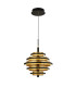Hive Black/Gold Leaf 5 Light LED Pendant 2700K_Main