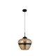 Meringue 1 Light Champagne Pendant Black Band Detail_Off