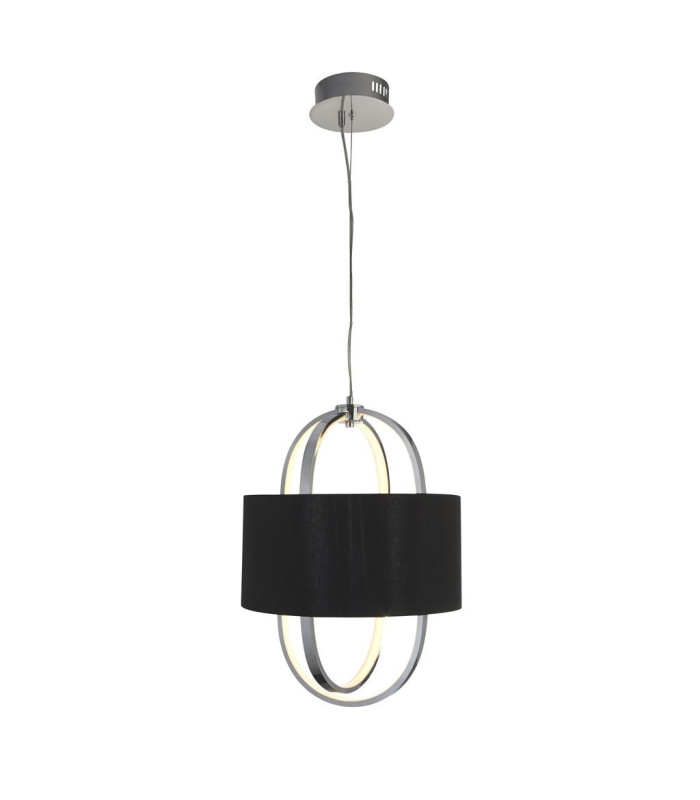 Madrid LED Pendant Black Shade 3000K_Main