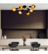 Dance 6 Light Ceiling Light Sand Black_Room