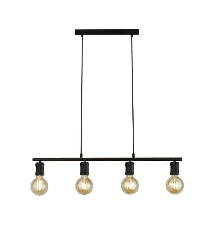 Dance 4 Light Bar Pendant Sand Black_Main