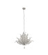 Bouquet 7 Light Chrome Pendant Crystal Glass_Off