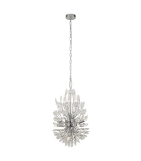 Peacock 14 Light Pendant Crystal_Main