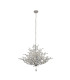 Bouquet 11 Light Chrome Pendant Crystal Glass_Off