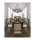 Cartwheel 12 Light Pendant Chain Black_Room