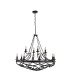 Cartwheel 12 Light Pendant Chain Black_Off