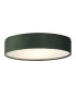 Drum Pleat 3 Light Velvet Flush Green Shade_Main