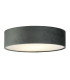 Drum Pleat 2 Light Velvet Flush Grey Shade_Main