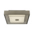 Rhea LED Square Flush Light Silver Crystal Sand 3000K_Main