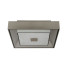 Rhea LED Square Flush Light Silver Crystal Sand 3000K_Off
